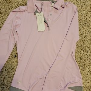 Adidas long sleeve golf shirt dri-fit -NWT